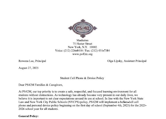 Cell Phone Policy Alt Text